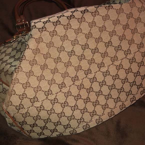 Gucci Brown Large Sukey Hobo Bag - Picture 9 of 12